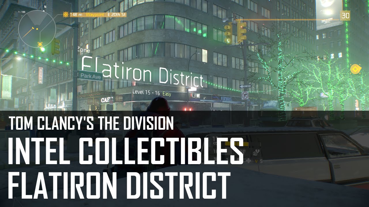 Tom Clancy's The Division - Flatiron District Intel Collectibles