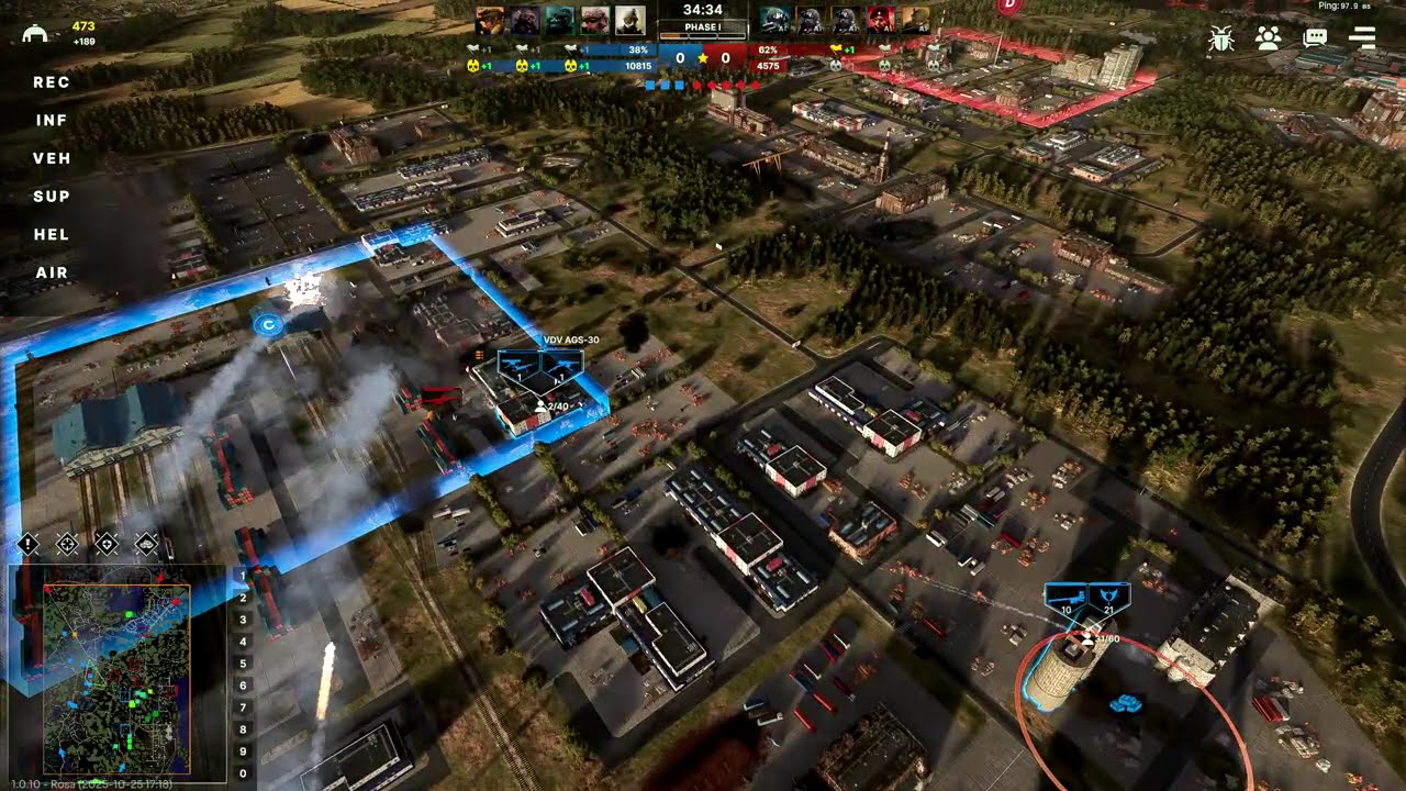 Broken Arrow - Ignalina Powerplant - 5v5 Skirmish - Easy Ai - No Commentary Gameplay