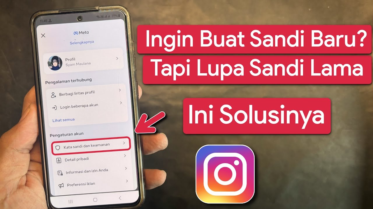 Cara Mengganti Kata Sandi Instagram yang Lupa Sandi