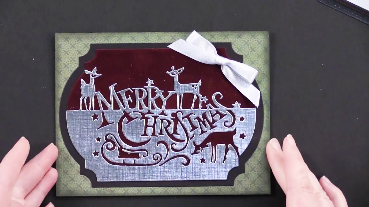 8-14-19 Paper Wishes Webisode - Paper Cuts Christmas Edger Collection