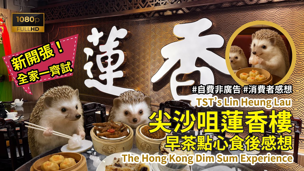 [港式飲茶]尖沙咀蓮香樓有長者及同行親友優惠！早茶點心有讚有彈！誠實食後感想 (Lin Heung Lau - The Hong Kong Dim Sum Foodie Review) 