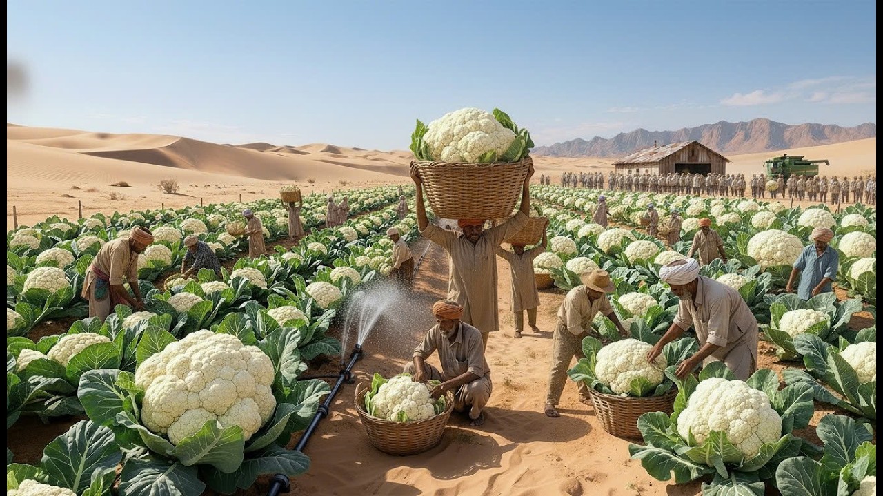 Bí mật triệu đô: Cách chúng tôi biến sa mạc Sahara thành vườn Súp Lơ xanh mướt