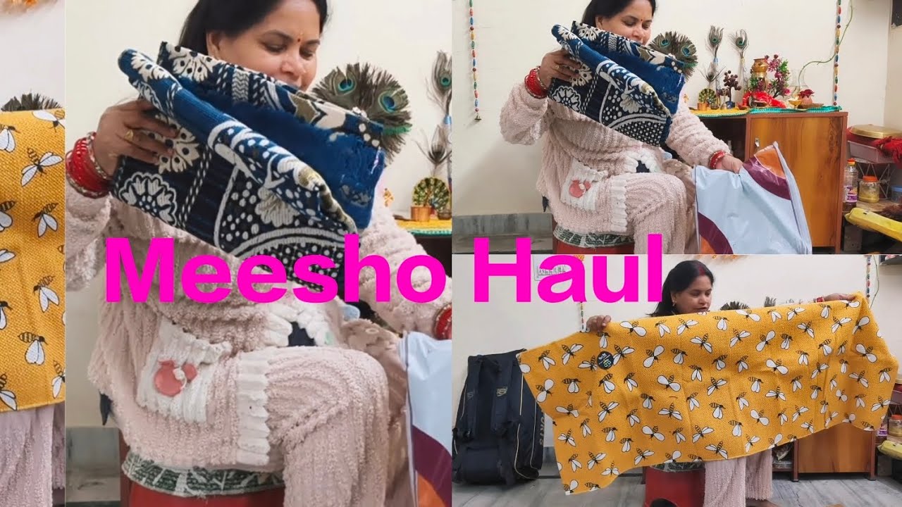 Phir se aa gaya meesho Haul 👌🥹kuch naya #meeshoHaul #vlog 