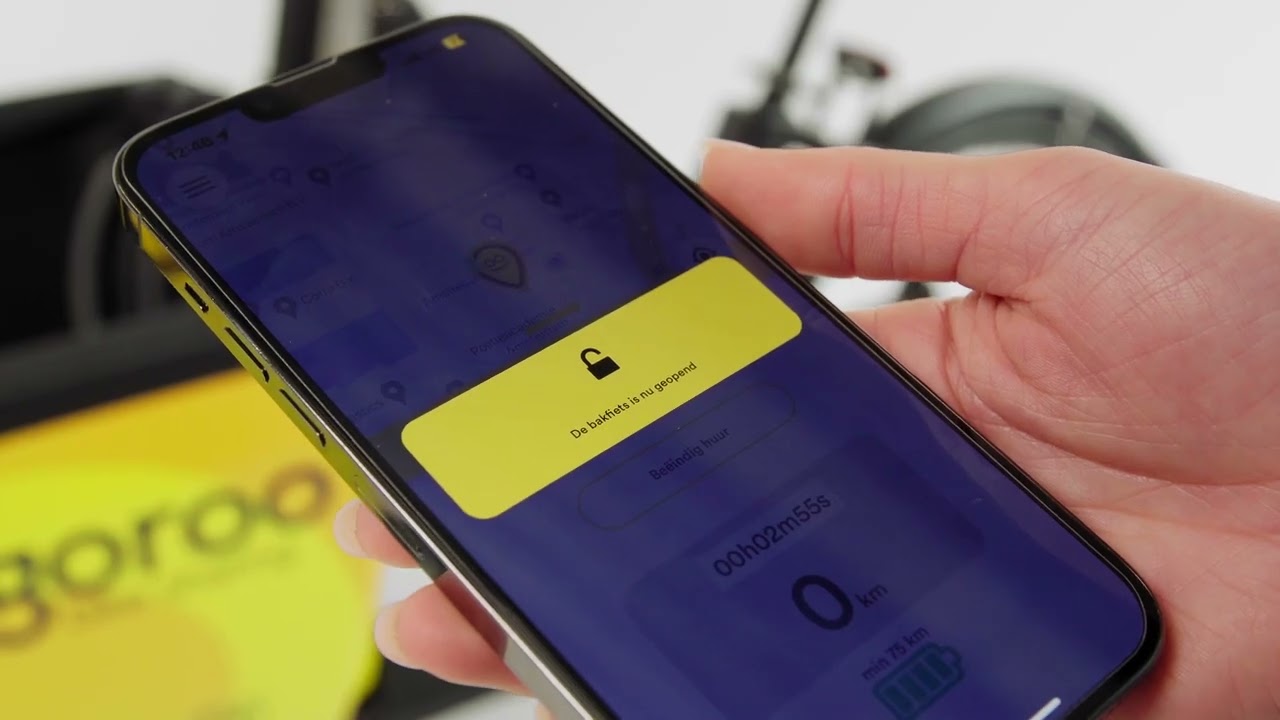 4. Hoe open je het slot van de Cargoroo? #letscargoroo