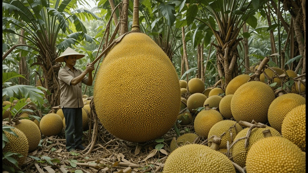 TAILÂNDIA É O REINO DA JACA? Essa Fruta Virou uma Indústria Bilionária (Você Não Vai Acreditar!) 🌍💸