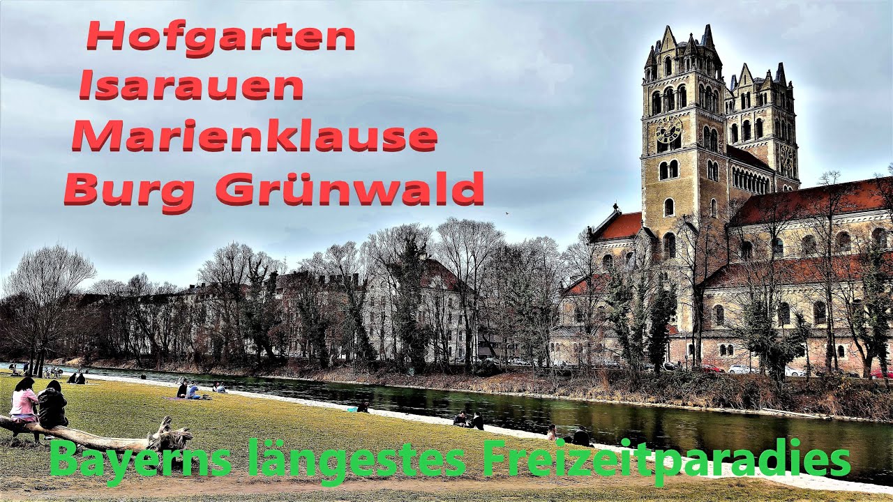 Wandern in Bayern - Durch Bayerns l&auml;ngstes Freizeitparadies an der Isar zur Burg Gr&uuml;nwald(2021, 4k)