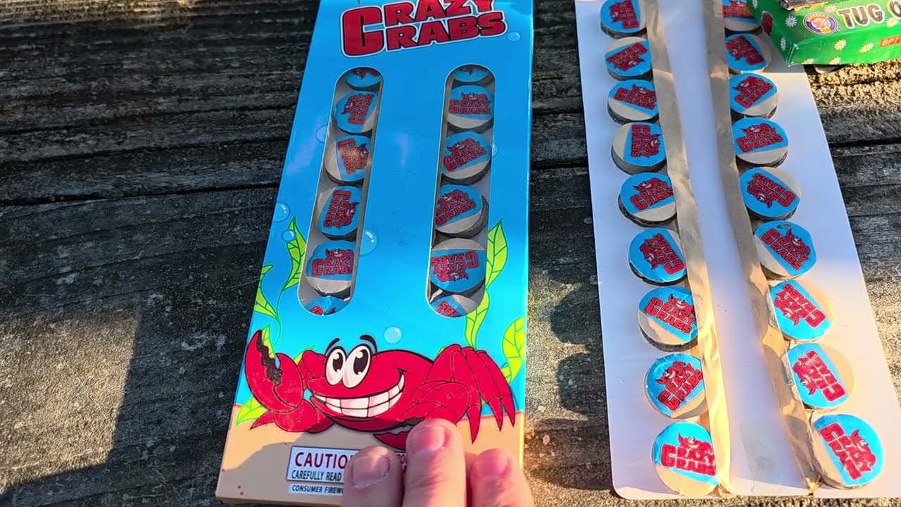 Crazy crabs and tug of war. Very cool novelties 
