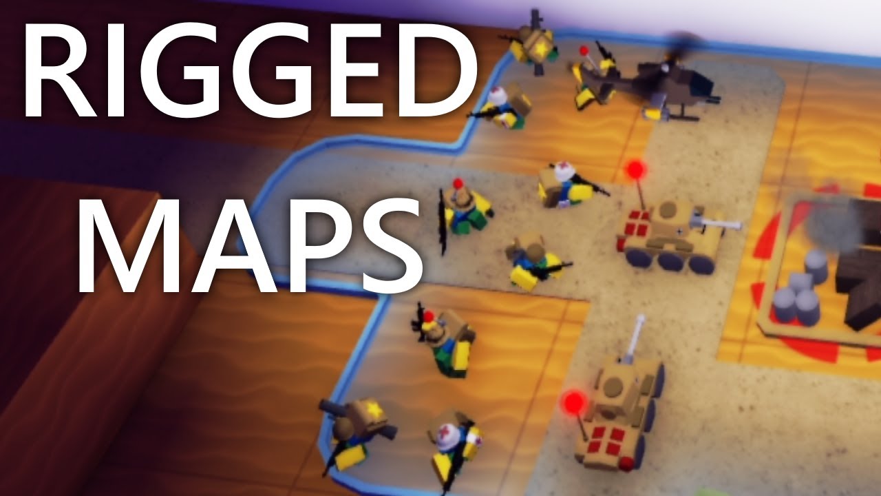 EASY RIGGED MAPS in Roblox Noobs in Combat