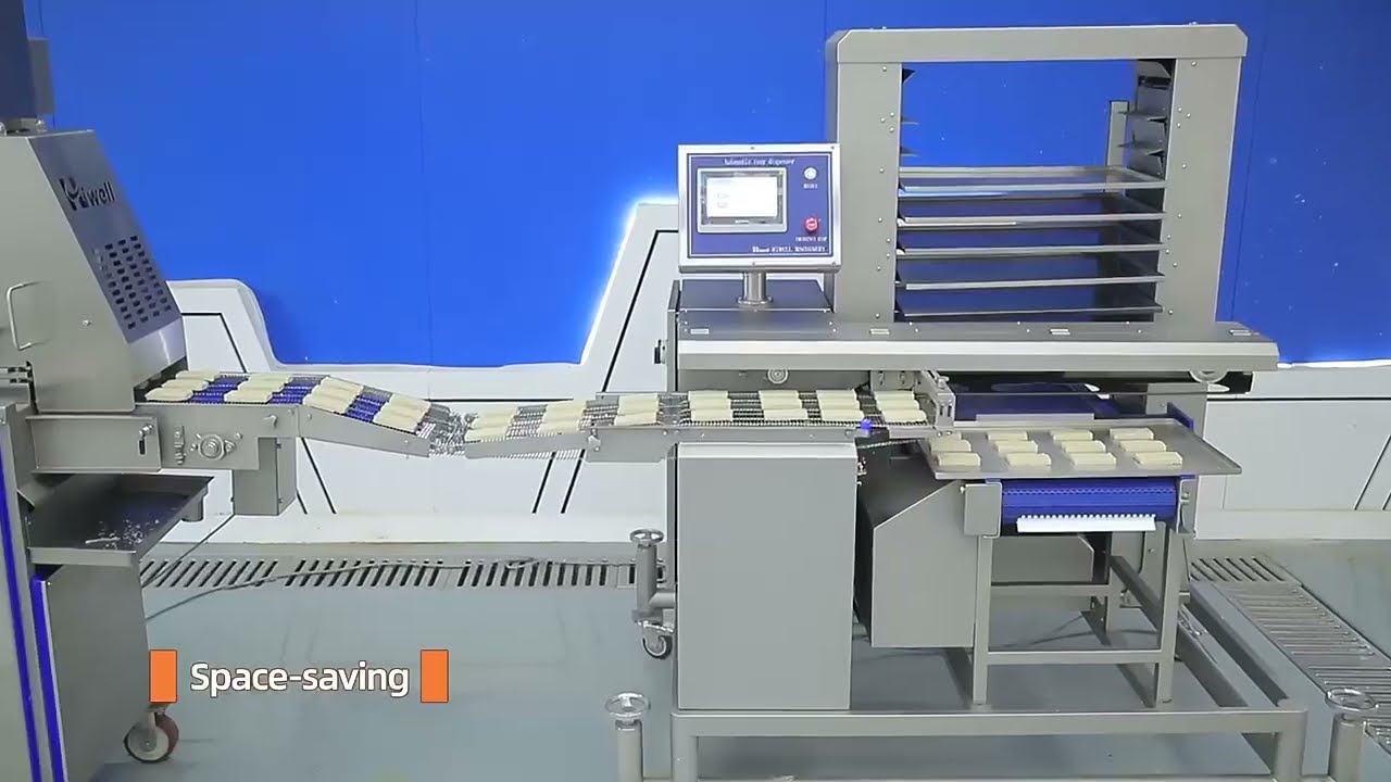 Video of Hiwell AMF260 forming machine with tray dispensor