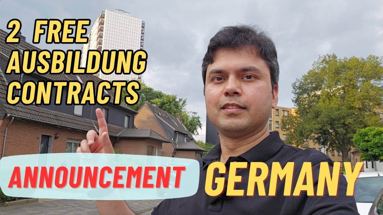 Ausbildung in Germany Free Contracts ⎹ Adnan Sharing Journey