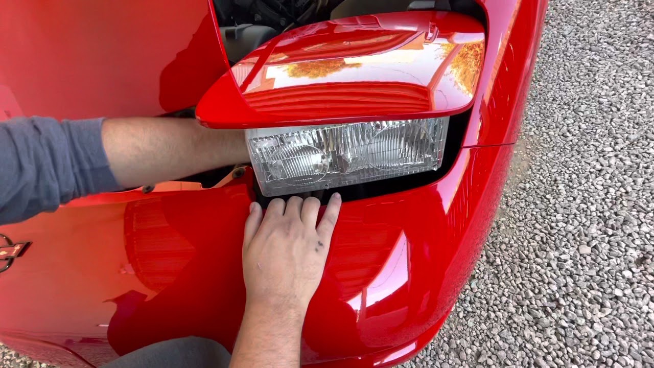 C5 corvette LED fog lights install (white)