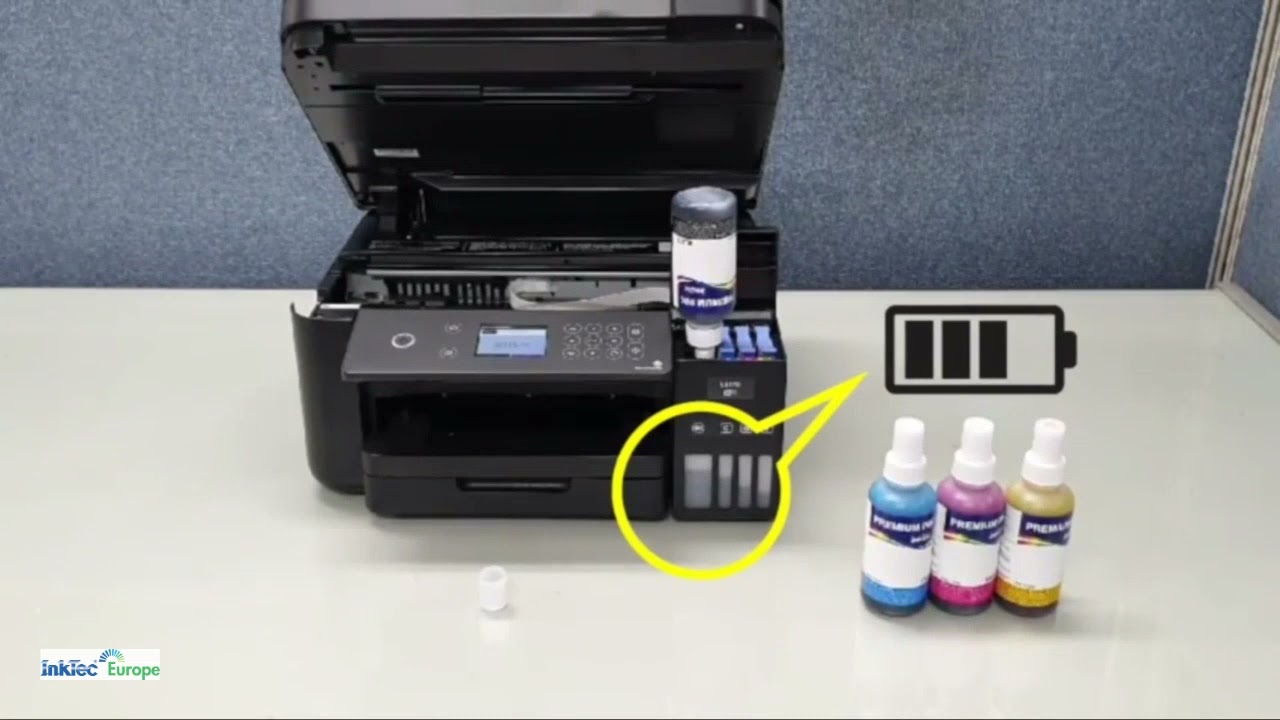 How to use InkTec's DTI refill cap