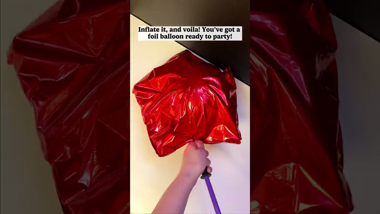 Quick Fix! 🎈 How to Repair a Defective Foil Balloon in Seconds! ⚙️ #BalloonHacks #DIY