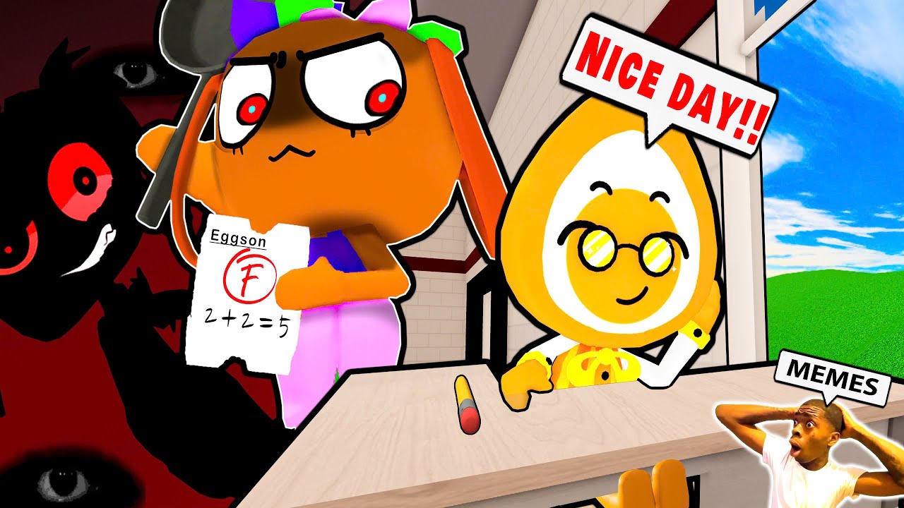 Yatta vs Bassie, Cocoa, Eggson, Flyte in Dandy's World Comic Dub (Sweet Blood) | Roblox Funny Memes