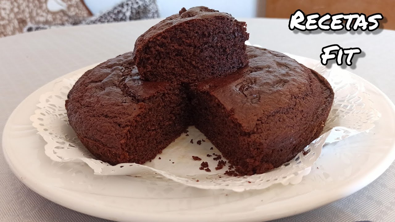 Bizcocho de CHOCOLATE 🍫 FIT Con Harina de ESPELTA Y PANELA Super RICO y FACIL