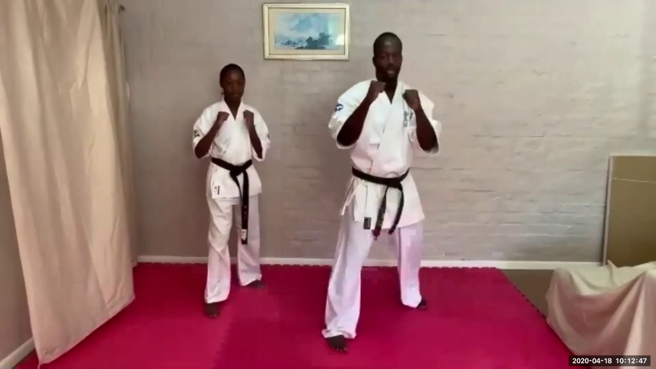 Hennie Bosman School of Karate | Fighting class 18.04.2020 | Sensei Sydney