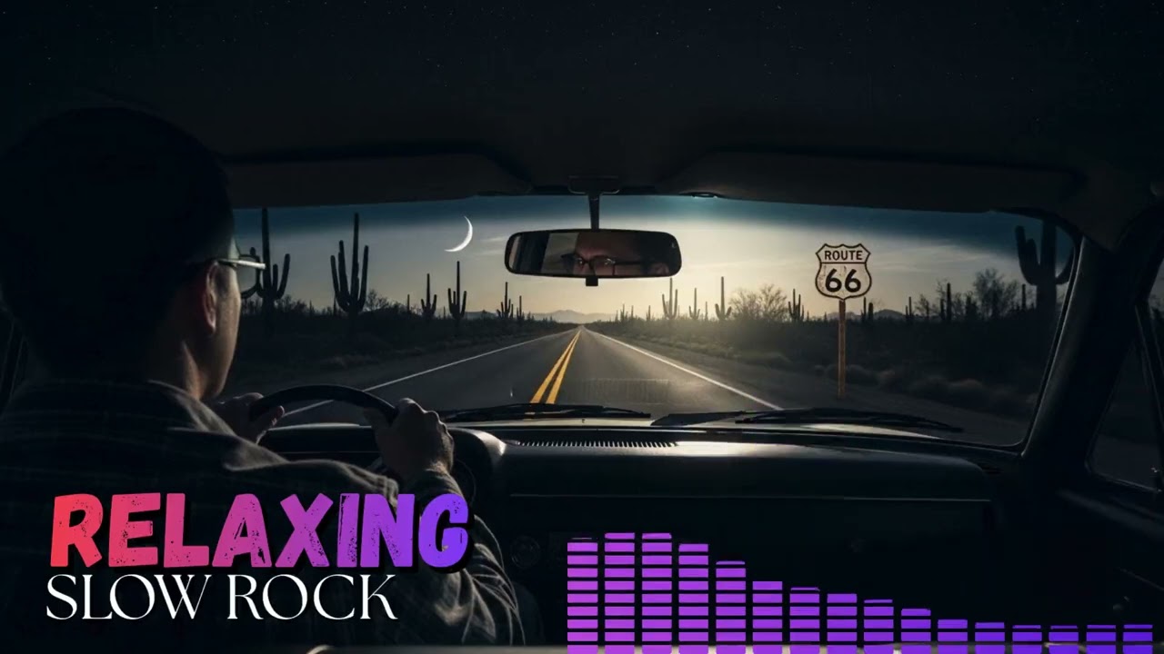 Cinematic Night Drive Slow Rock – Emotional Rock Soundscape