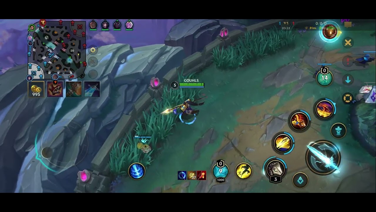 Practicando XIN ZHAO #wildrift #lol #riotgames #gaming 