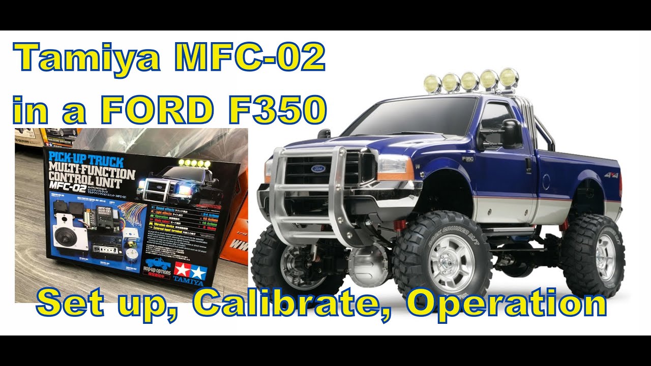 Tamiya MFC-02 in a FORD F350 4x4