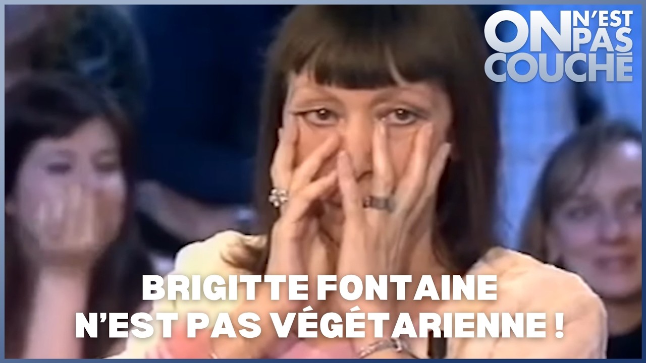 Brigitte Fontaine : "Je mange uniquement du steak tartare !"