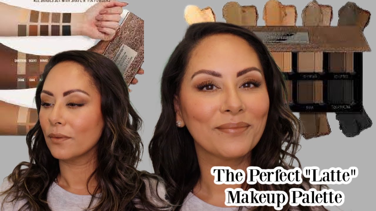 Latte Makeup Look with New Danessa Myricks Groundwork Palette | Does this palette really do it all?!
