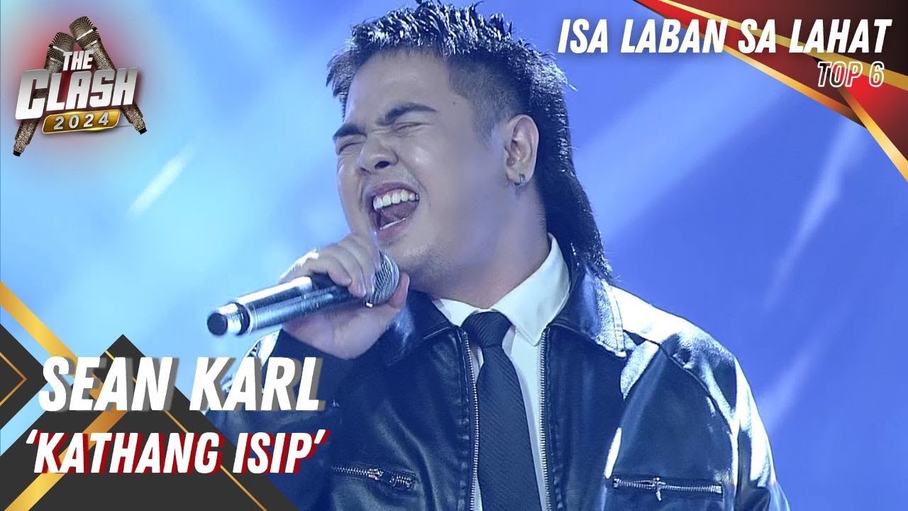 Sean Karl sings 'Kathang Isip' in his own charismatic style! | The Clash 2024