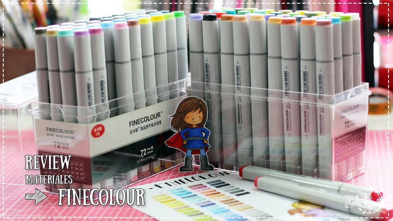 Review rotuladores Finecolour | Fimiki