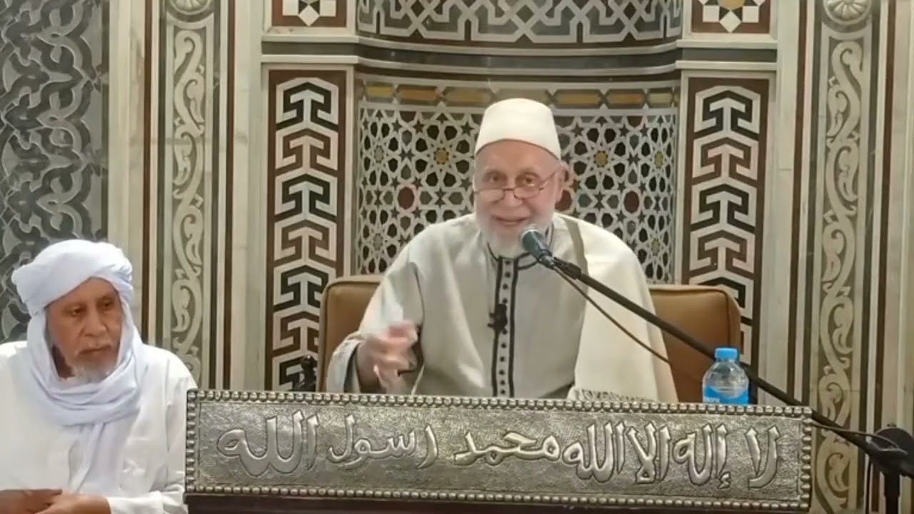 مداخلةسيدي الشيخ سيدي أحمد المغيلي في مصر