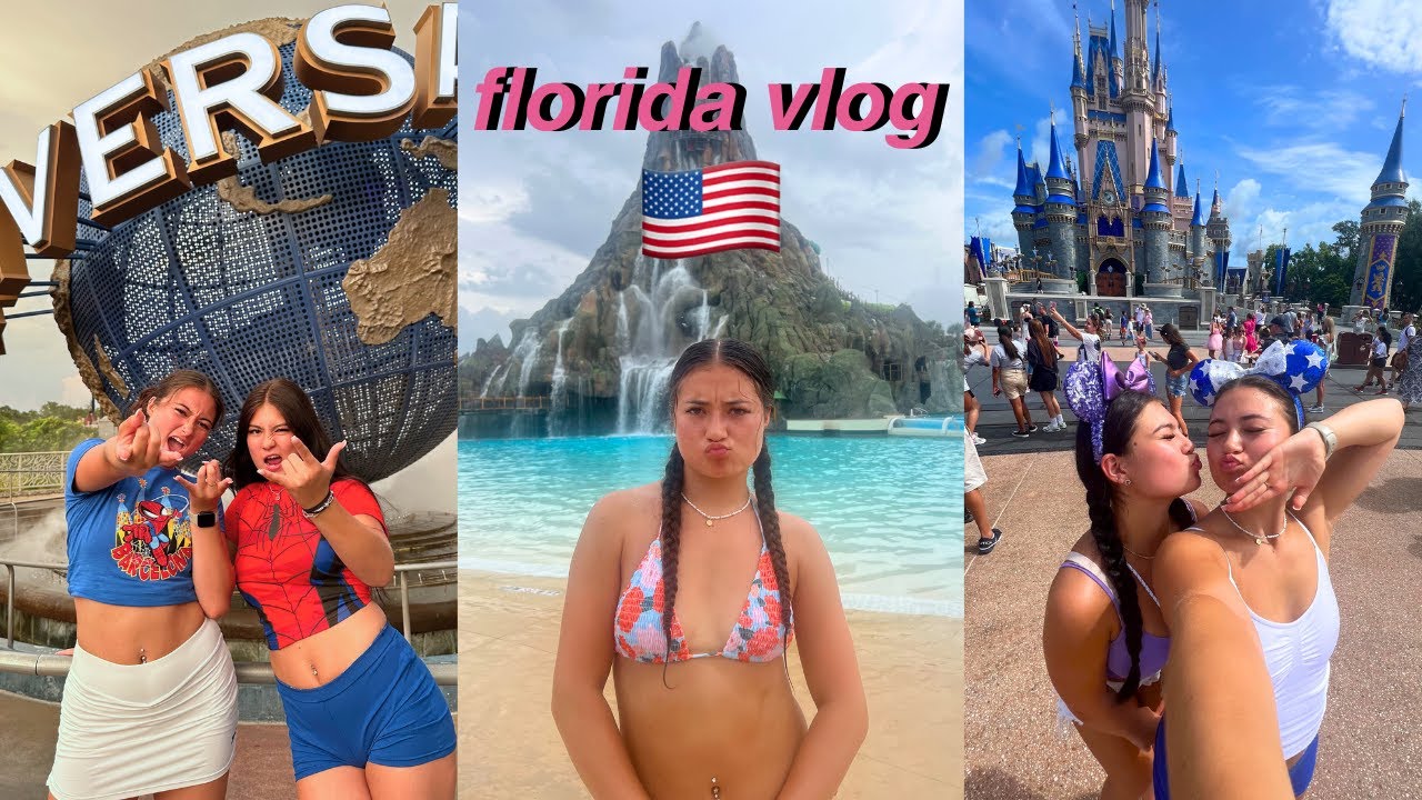 FLORIDA vlog || disney, universal, volcano bay, disney springs & more