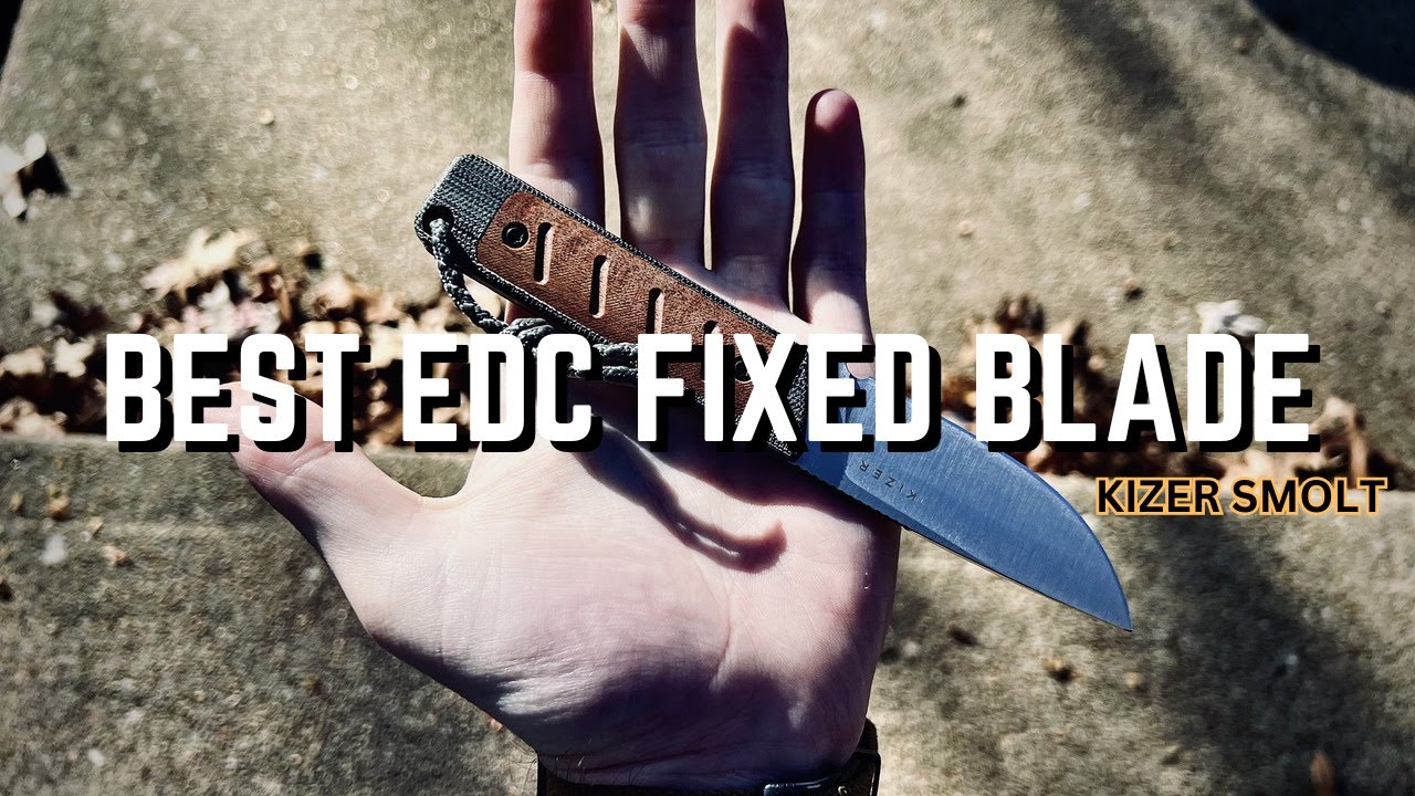 Best EDC Fixed Blade |  Kizer Smolt
