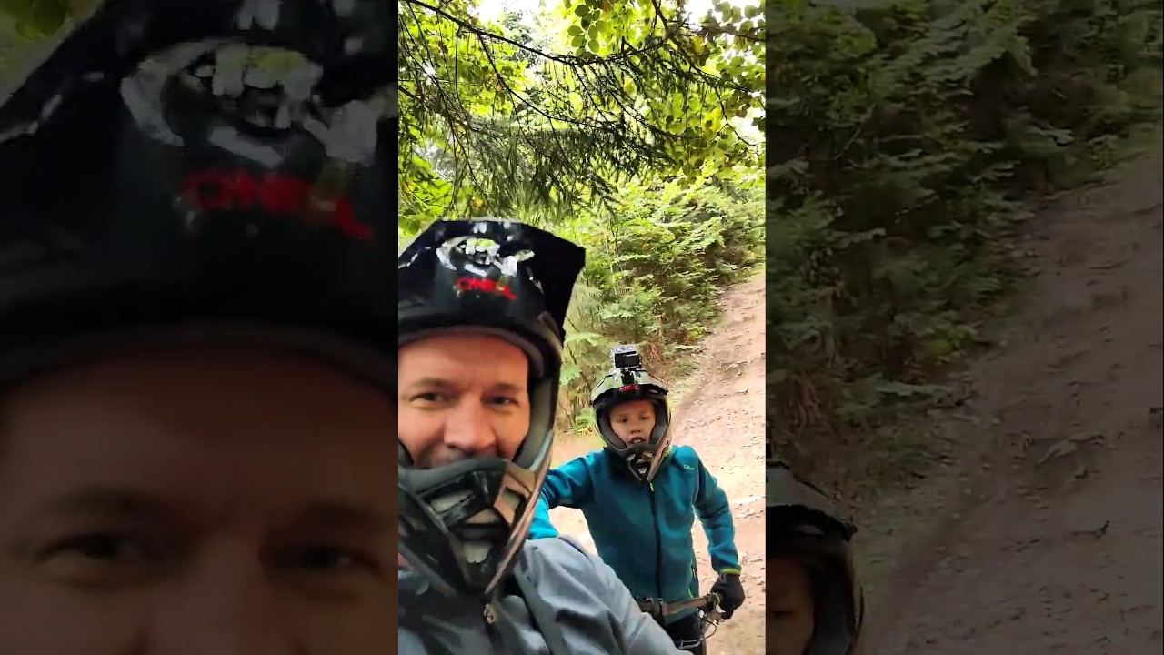 Enduro MTB ZONE Gei&szlig;kopf | mit meinem Sohn #shorts #support #bike