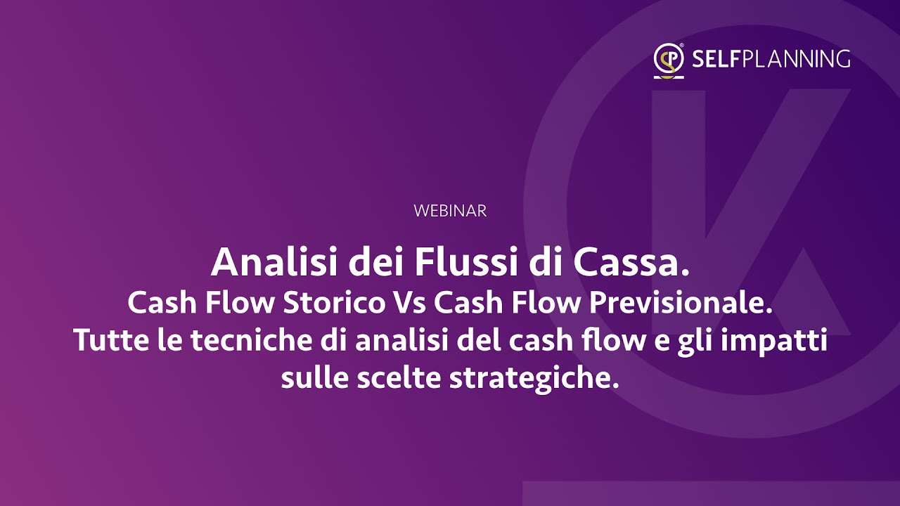 Analisi dei flussi di cassa