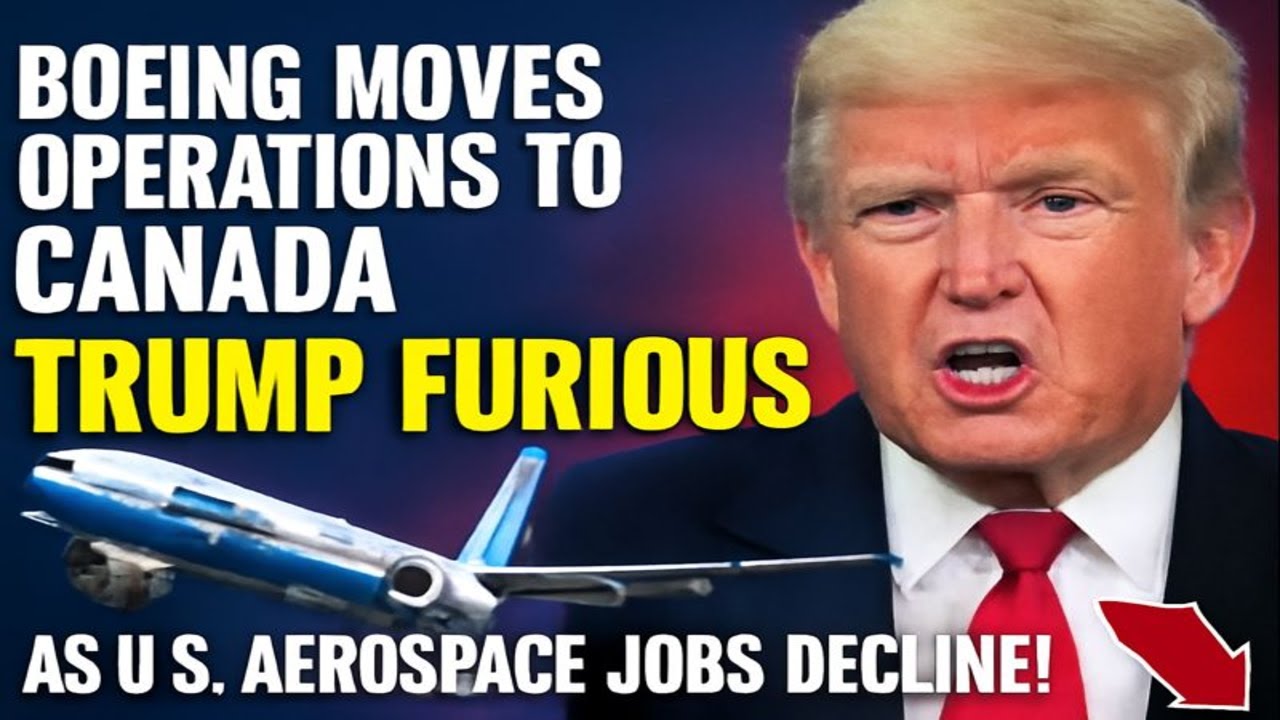 Смелый шаг компании Boeing в Канаду: ярость Трампа выплеснулась наружу!