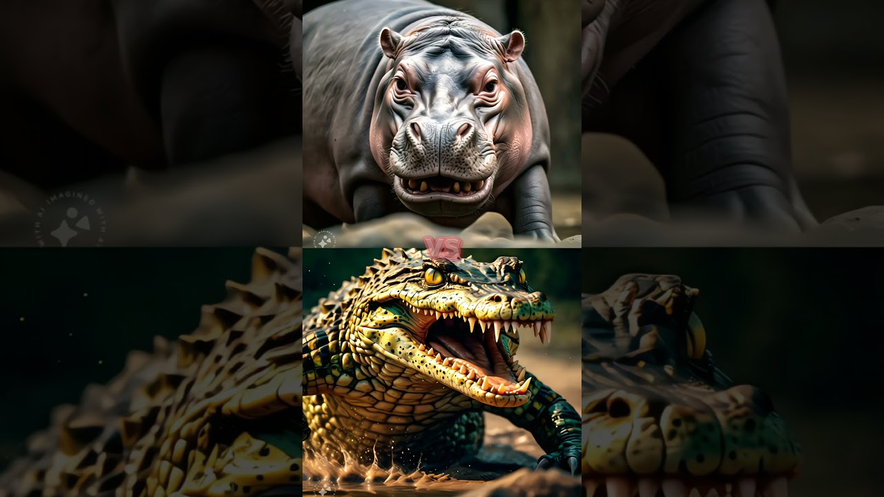 Animal Rivalries. #animals #animalshowdown #predatorvsprey #survivalofthefittest #shorts