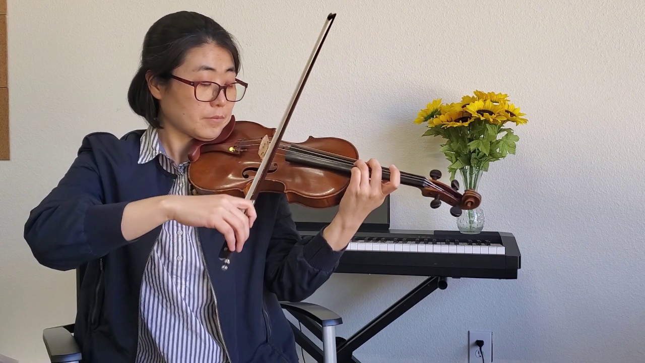 In The Garden  Christian Hymn Violin and Guitar Cover