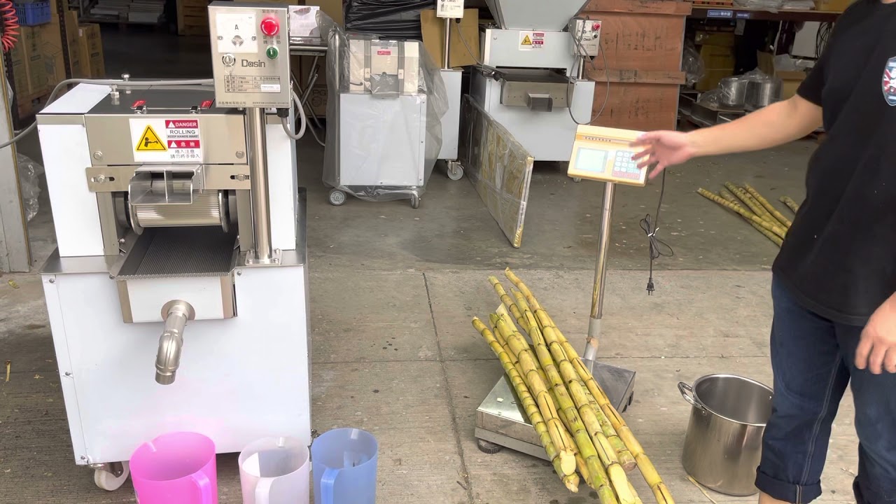Dasin CP860 Sugarcane Juice Squeezer / 工廠型甘蔗榨汁機 / Sugarcane Juice Extractor /  Sugarcane