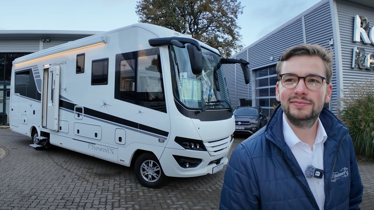 WOHNMOBIL WIE EIN FELS 🟥 Phoenix 8600 BMQRSL 7,5t IVECO DAILY HECKANTRIEB LKW