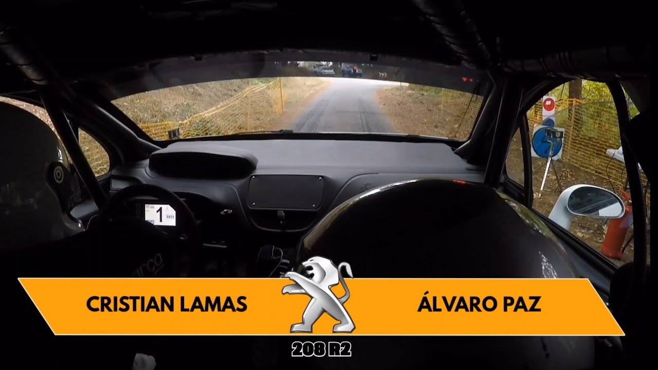 ONBOARD C.Lamas - Á.Paz (Peugeot 208 R2)| Rally Comarca do Carballiño 2025| TC5 San Amaro