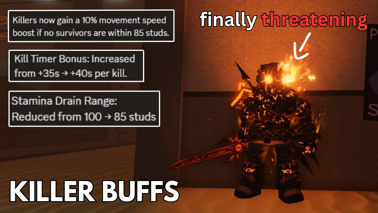 Forsaken BUFFED EVERY KILLER?? / NEW UPDATE