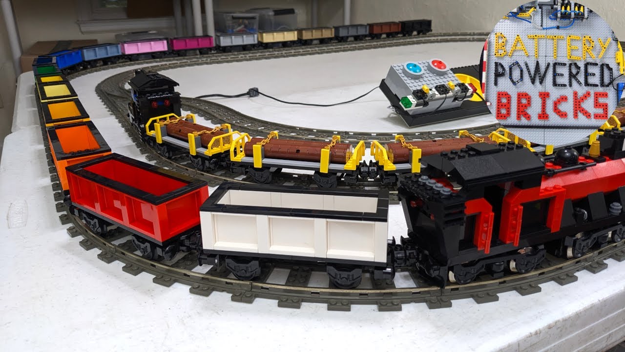 Simple Gondola Train Car Army is complete!