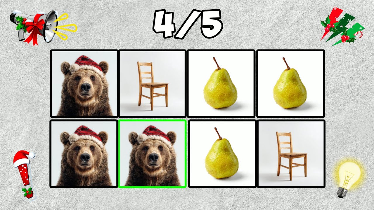 BEAR PEAR CHAIR | Say The Word On Beat | (EASY MEDIUM IMPOSSIBLE)