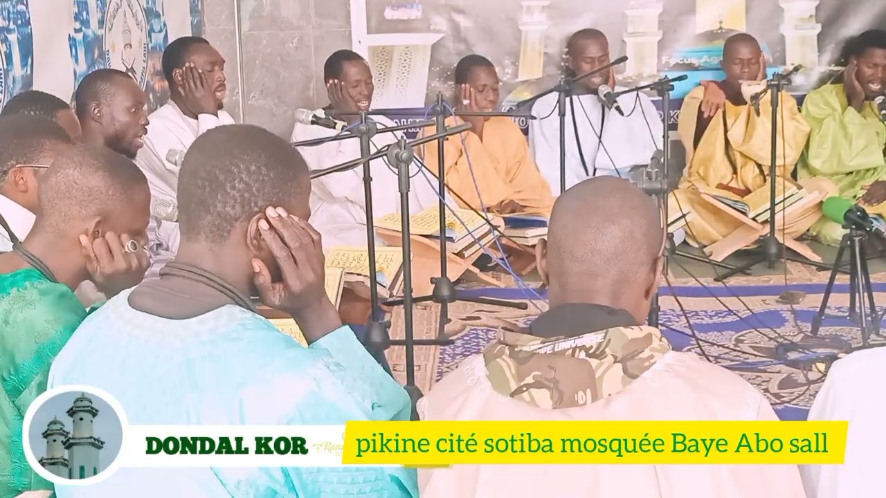 Dondal kor 14 ém jour mosquée Baye Abo sall pikine cité sotiba 