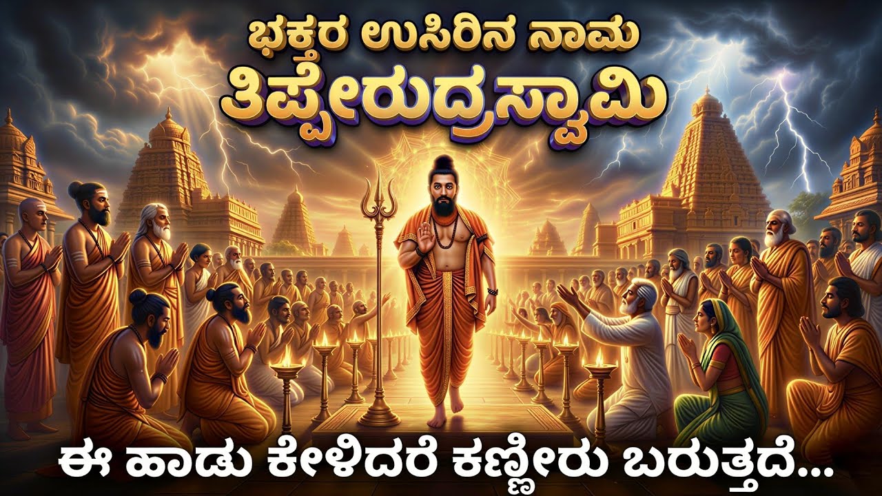 “ಭಕ್ತರ ಉಸಿರಿನ ನಾಮ 🙏 ತಿಪ್ಪೇರುದ್ರಸ್ವಾಮಿ | Powerful Kannada Devotional Song | Nayakanahatti”