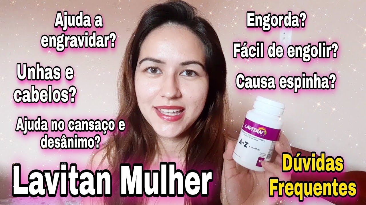 LAVITAN MULHER A-Z 🎀(DÚVIDAS FREQUENTES) Minha Experiência