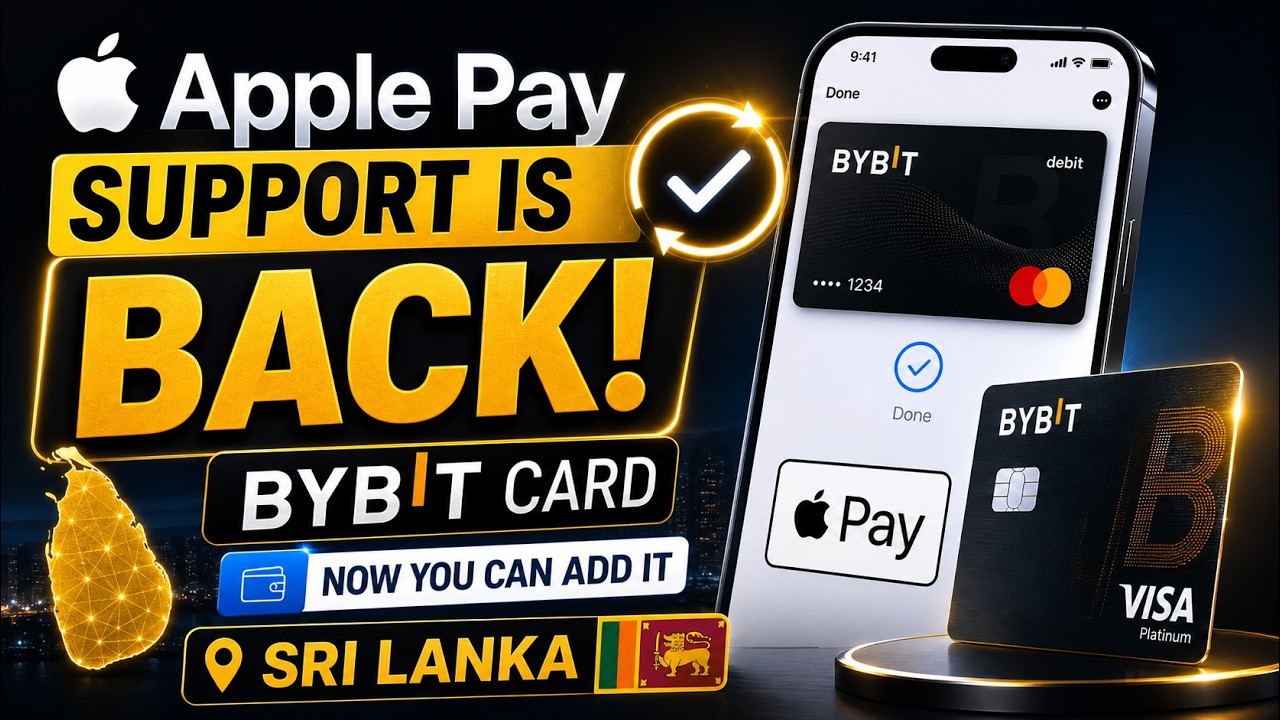 Bybit Card Apple Pay Support is BACK in Sri Lanka! 🇱🇰 How to Add Bybit Card to Apple Pay