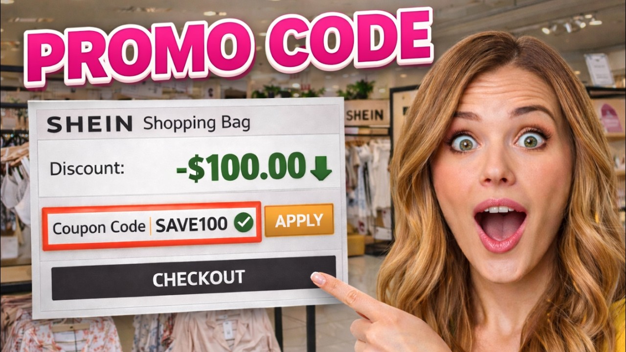 Shein Promo Codes 2026 💸 $100 OFF Shein Orders (WORKING COUPON CODES)