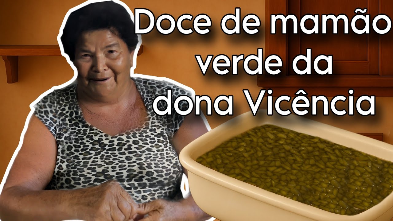 [PASSO A PASSO] Doce de mamão verde em calda (doce de caquinho) , fácil e saboroso Rio vermelho MG