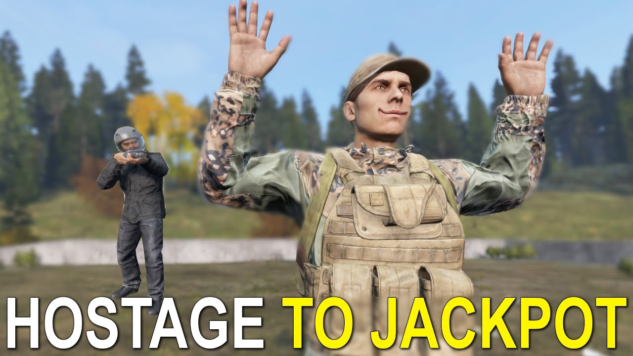 HOSTAGE TAKES OVER BANDIT GANG - DAYZ
