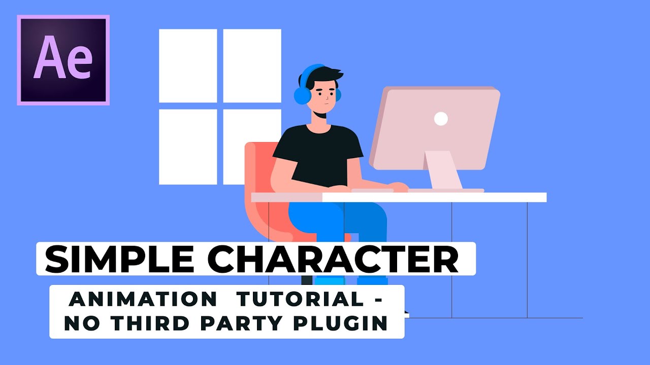The Basics of Character Animation (Puppet Pin) | After Effects Tutorial