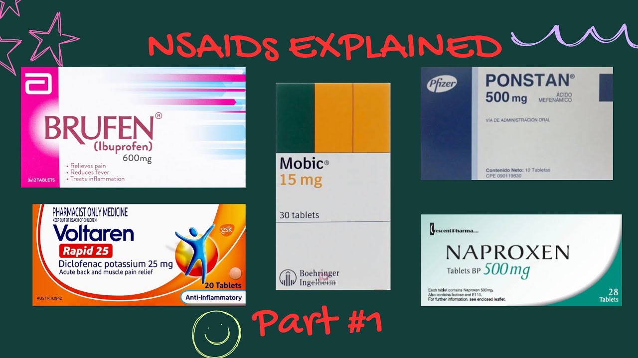ابسط و افضل شرح لمسكنات الالم ؛ التدريب الصيفي للطلاب NSAIDs | صيدلي و لي بصمة Part1